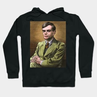 Alan Turing, British mathematician (H420/0225) Hoodie